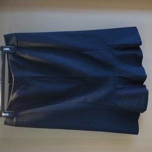 Apt 9 black/gray pinstripe skirt size 10